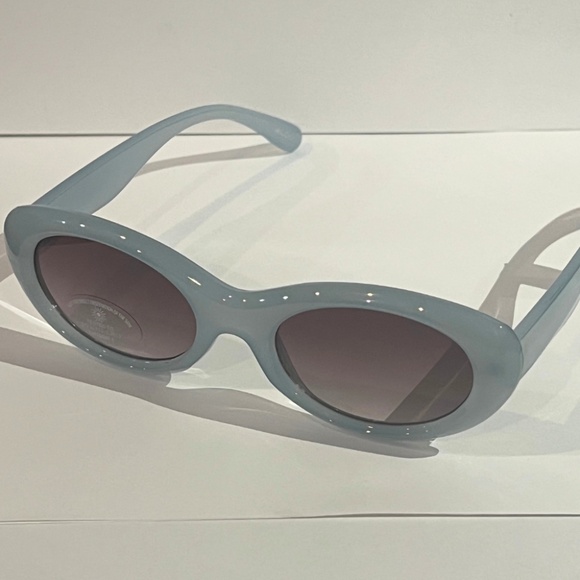 ALDO Light Blue Sunglasses - Picture 1 of 5